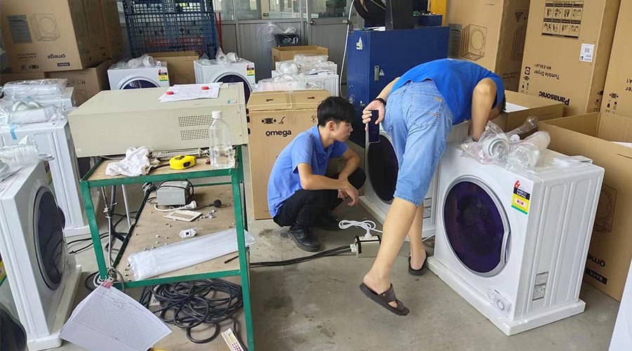 驗(yàn)貨省心省力！澳洲omega客戶稱贊衣物烘干機(jī)代工質(zhì)量高